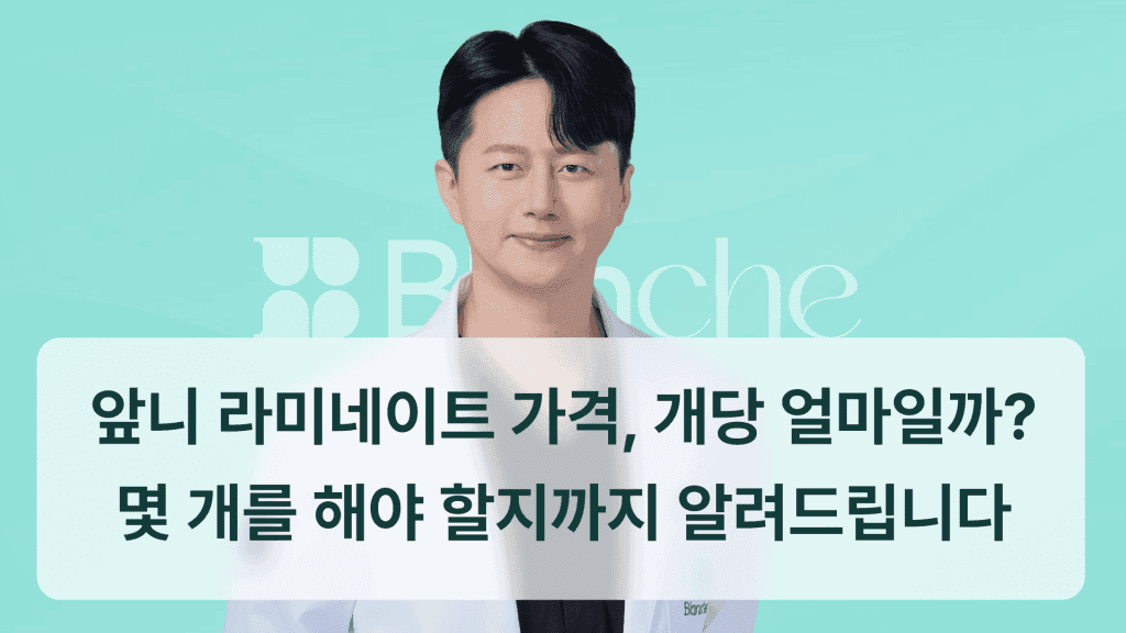 앞니 라미네이트 가격